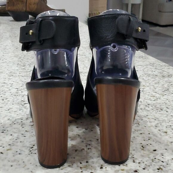 Steve Madden "Nikolett", leather Chunky heel, size 10, Nwot - Picture 4 of 9